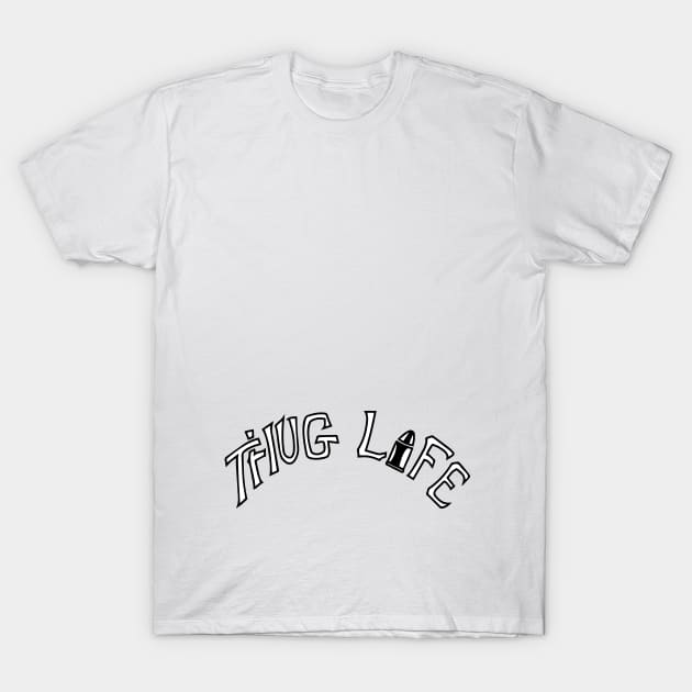 Thug life t shirt cheap